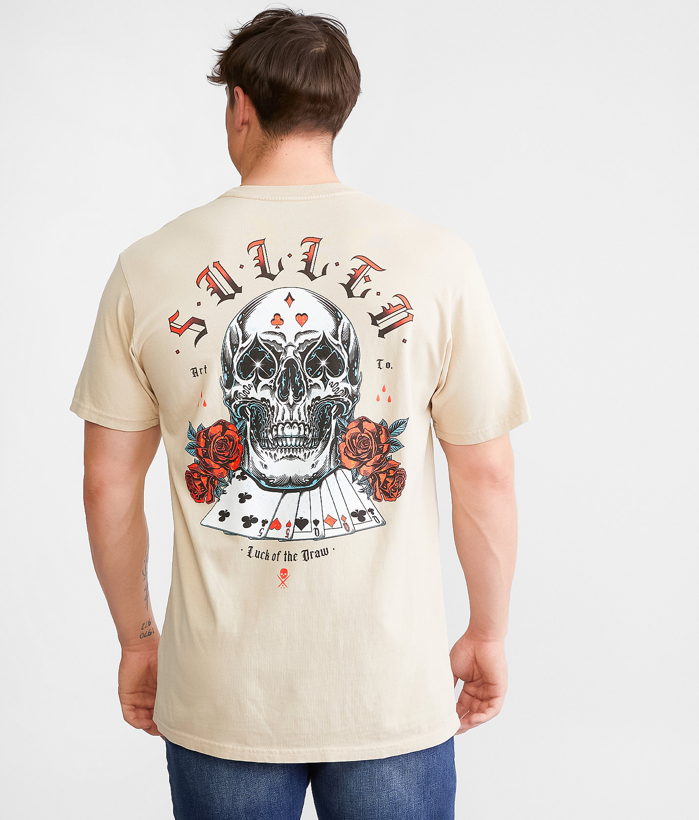 Sullen Full House T-Shirt - Men's T-Shirts in Peyote