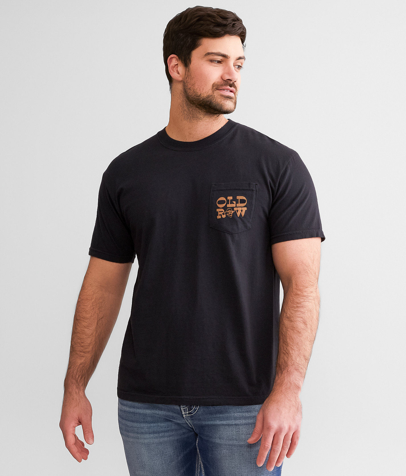 Old Row Cowboy Bronco T-Shirt - Men's T-Shirts in Black