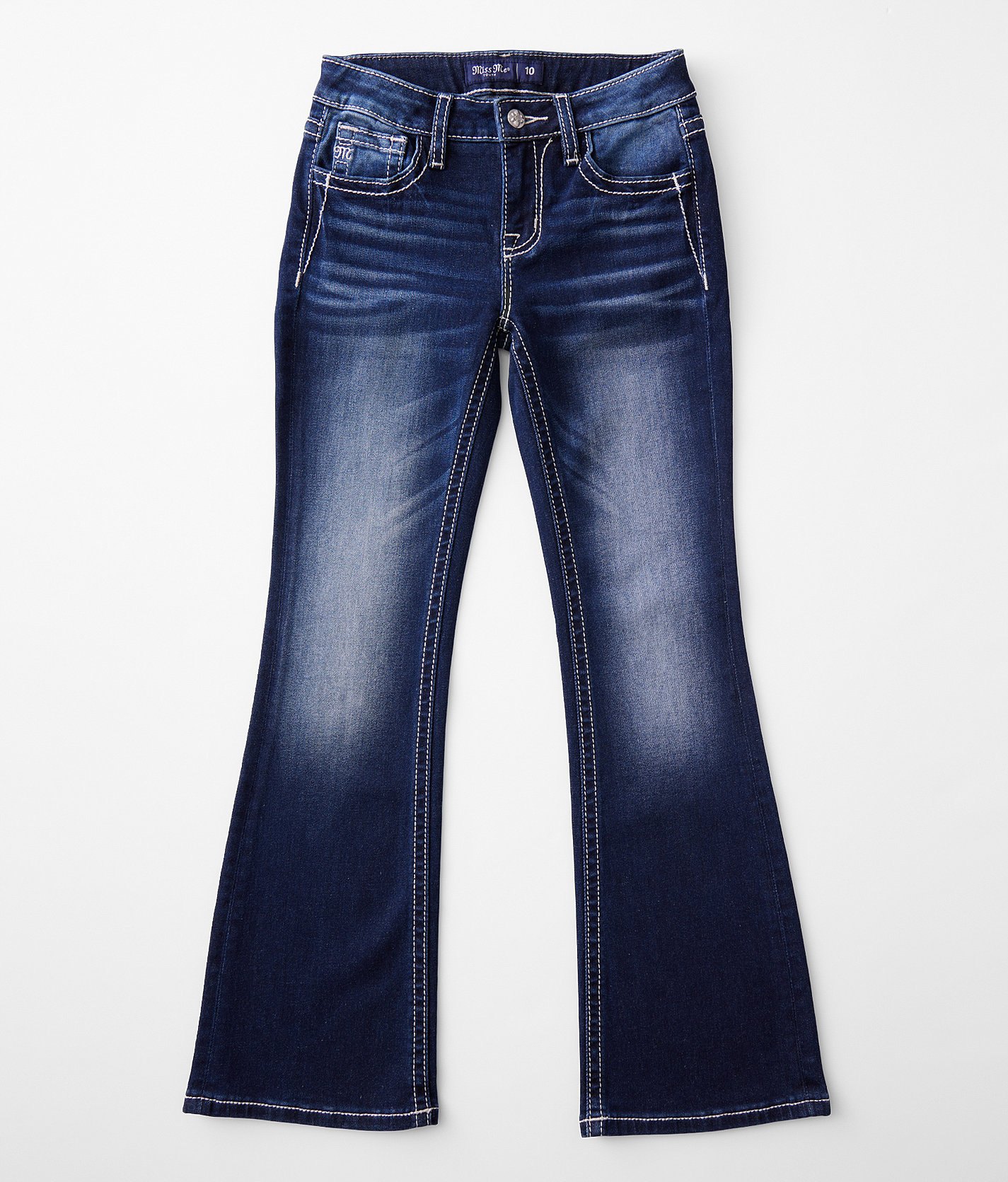 Girls - Miss Me Mid-Rise Boot Stretch Jean - Girl's Jeans in D1057