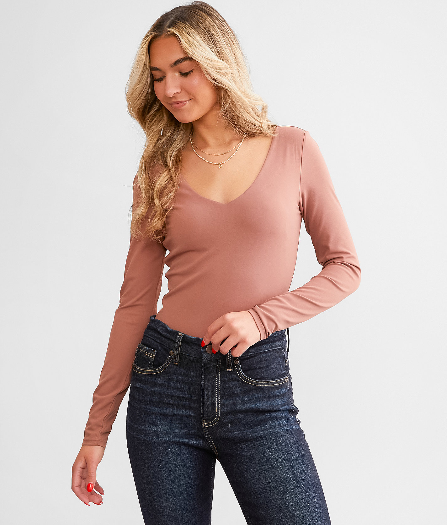 Z Supply So Smooth Bodysuit - Women's Bodysuits in Tiger Eye