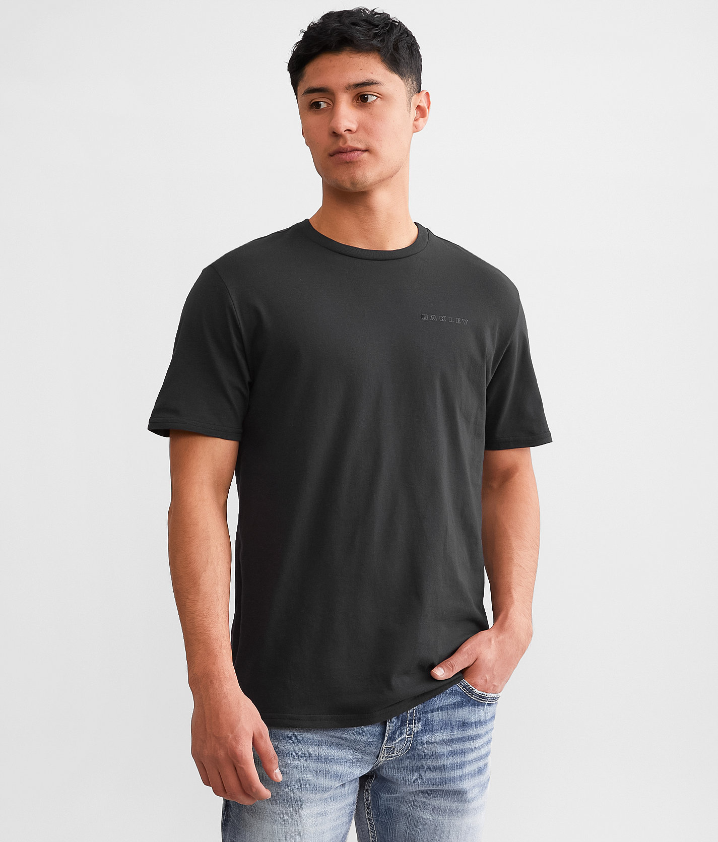 Oakley Diamond Static O Hydrolix™ T-Shirt - Men's T-Shirts in Blackout