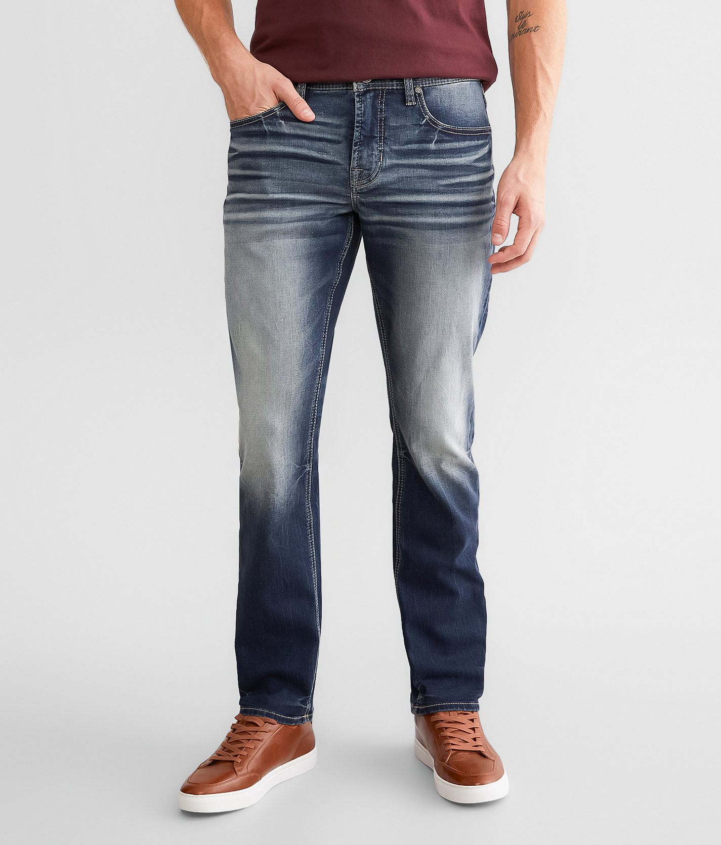 Departwest Seeker Taper Stretch Jean - Men's Jeans in Ossa