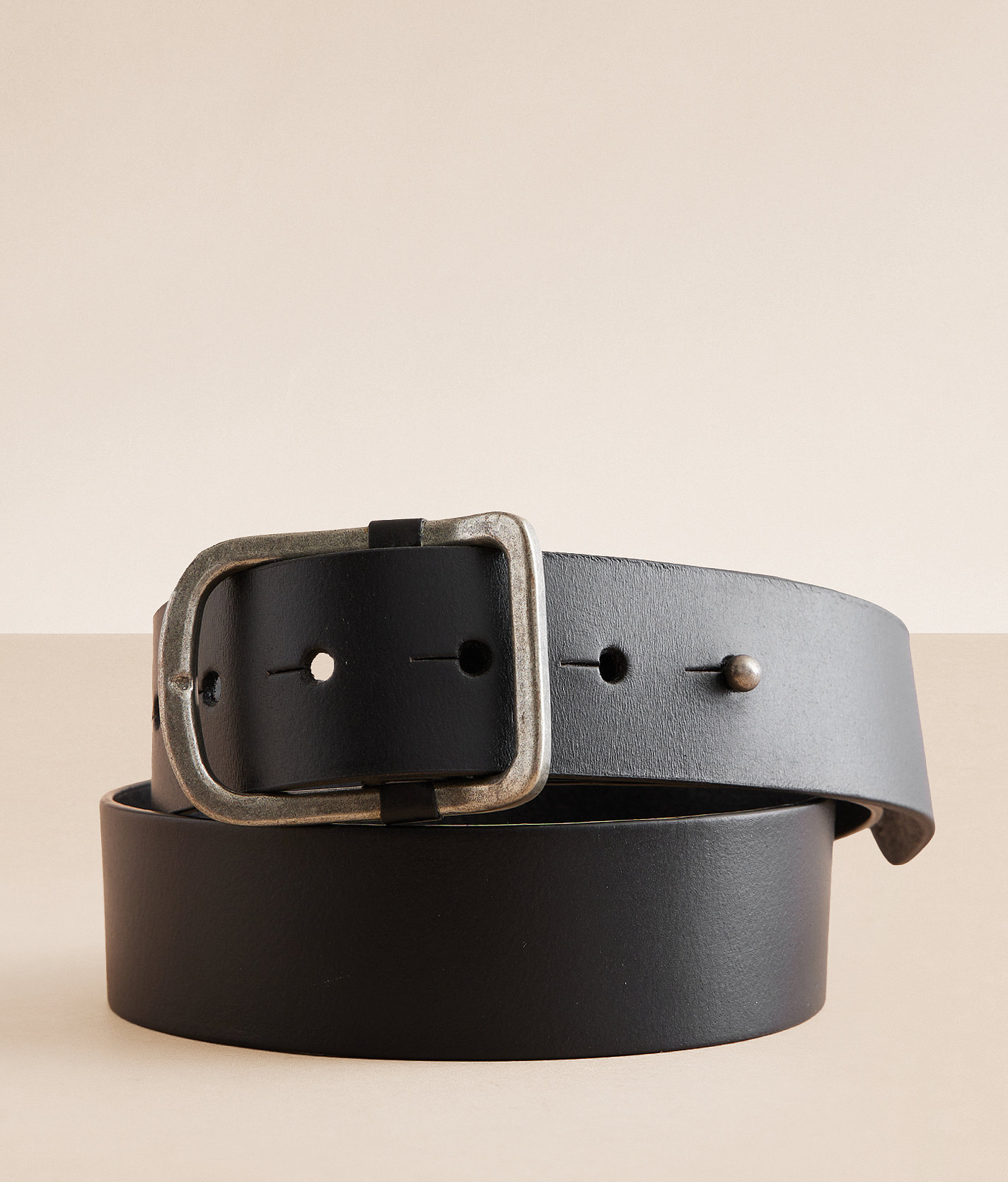 Free People Gallo Leather Belt - Women's Belts in Black