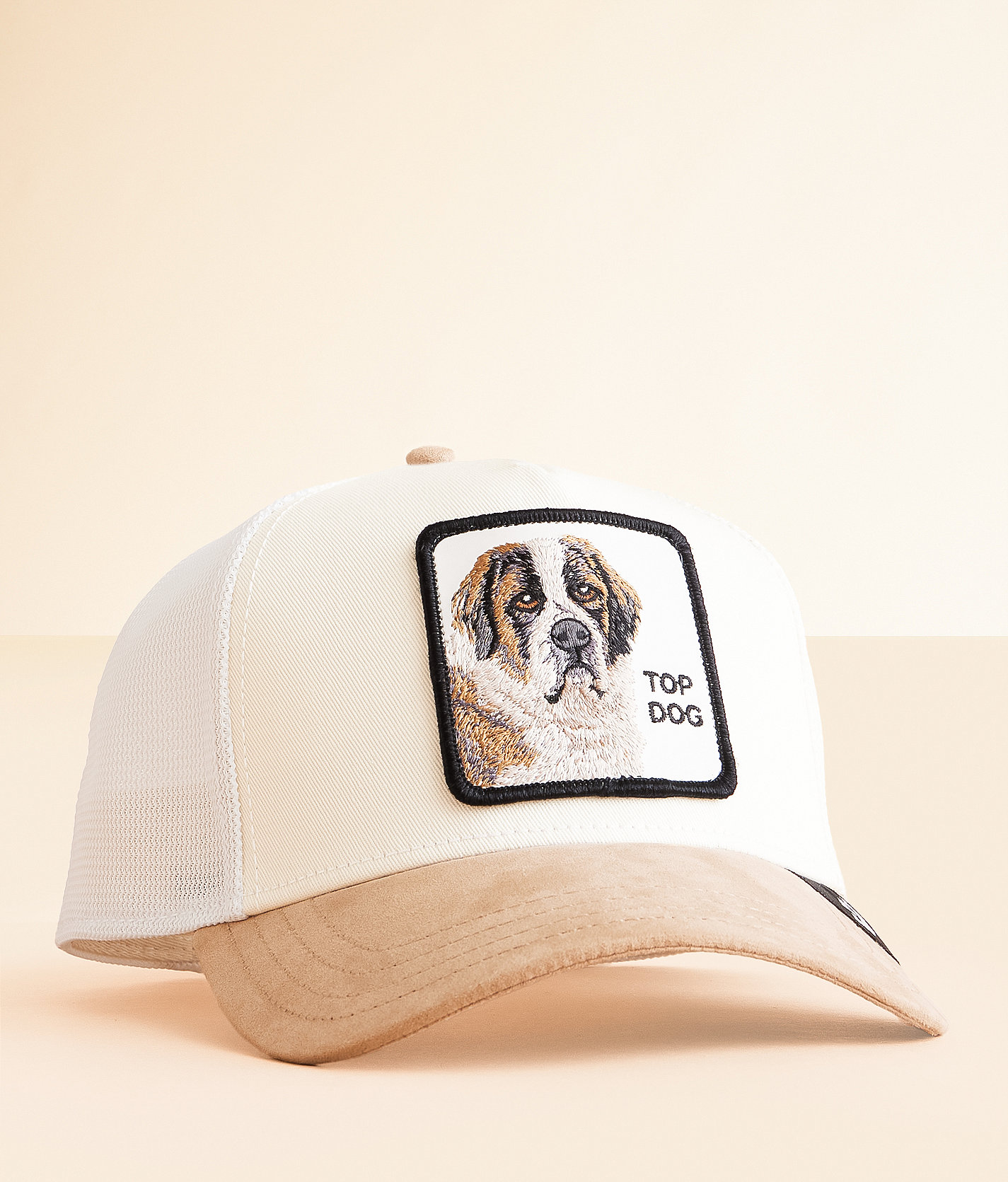 Goorin Bros. The Faux Suede St. Bernard Trucker Hat - Men's Hats in Tan