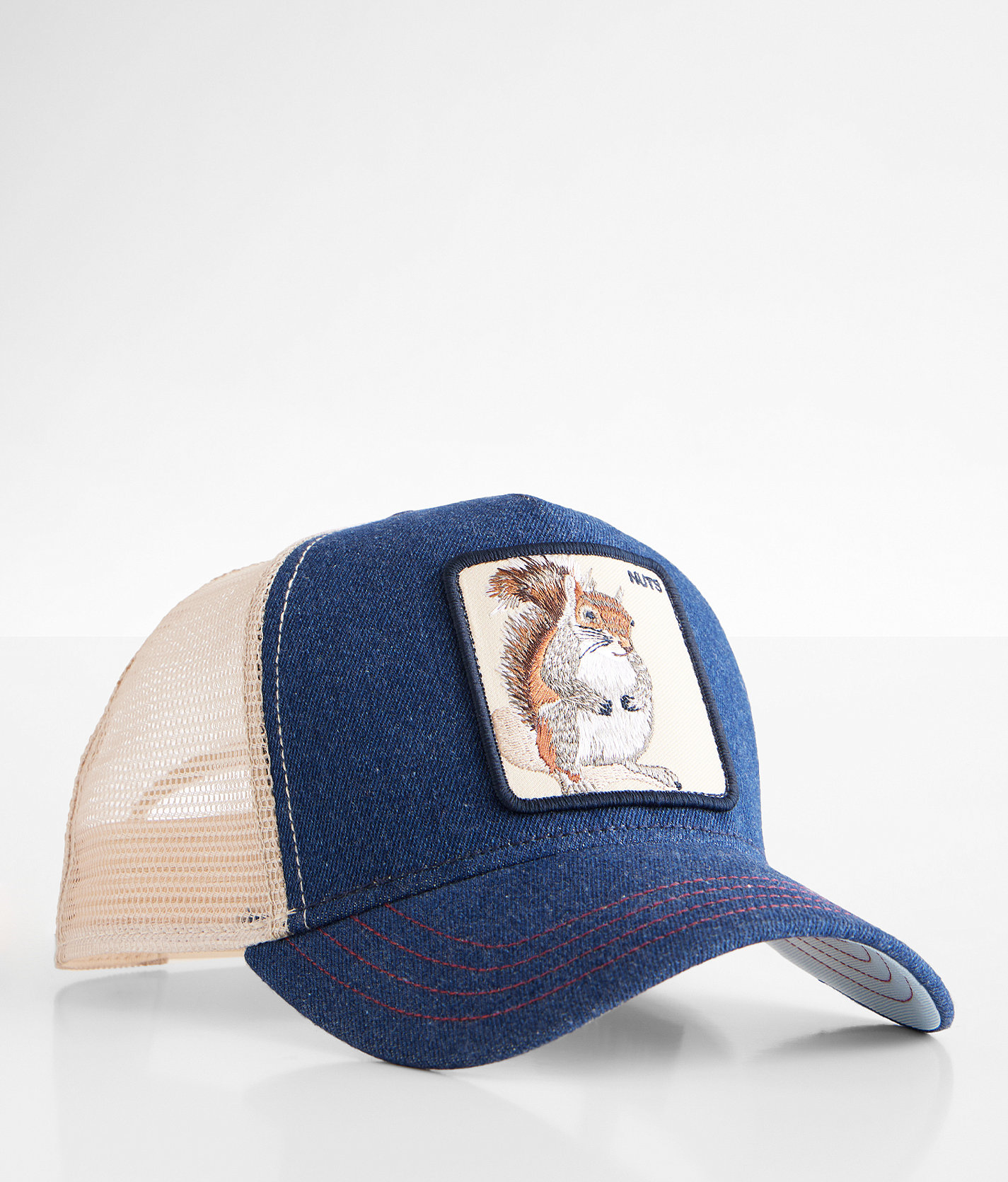 Goorin Bros. The Nuts Squirrel Trucker Hat - Men's Hats in Navy