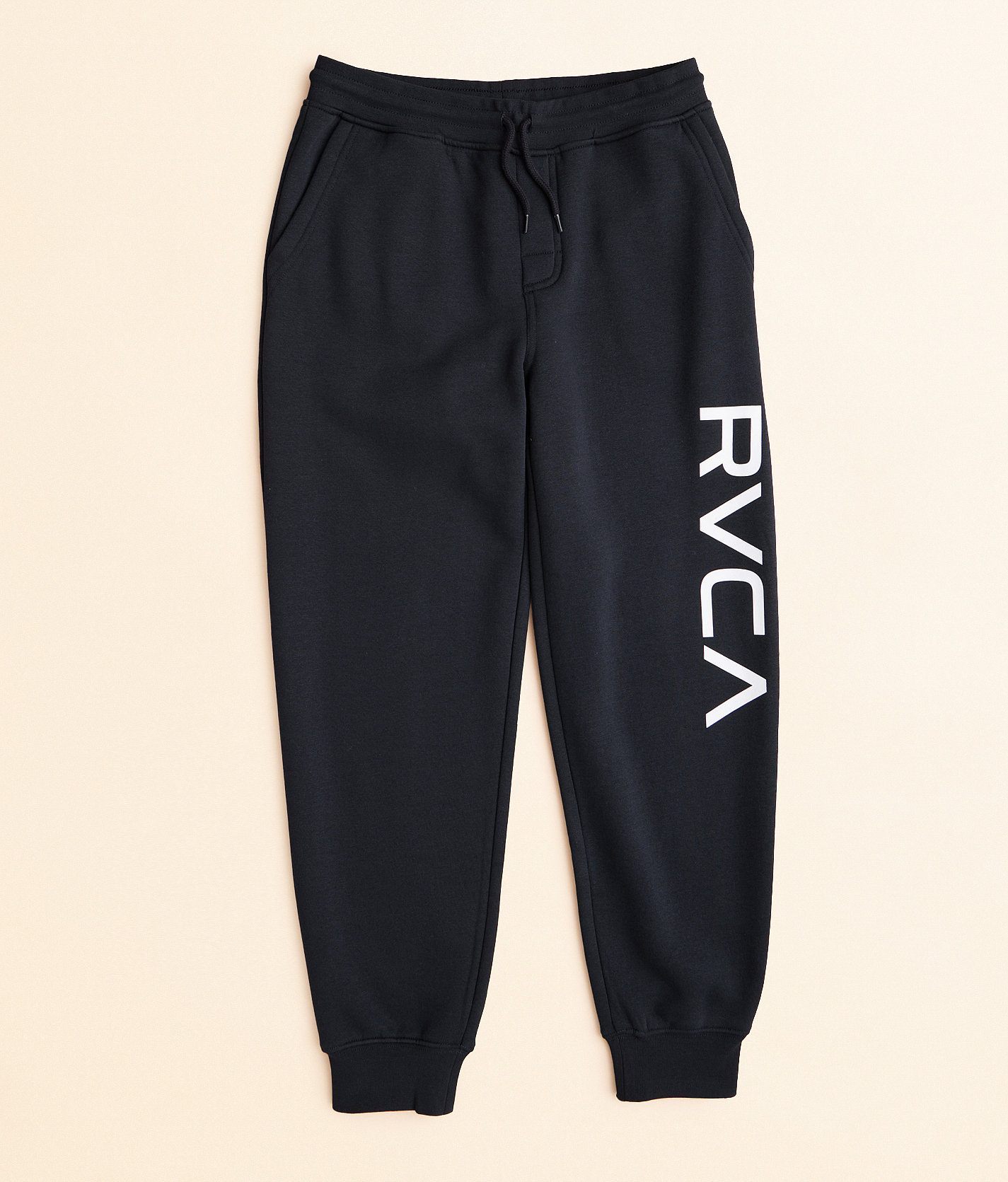 Boys - RVCA Big Knit Jogger - Boy's Sweatpants in Black