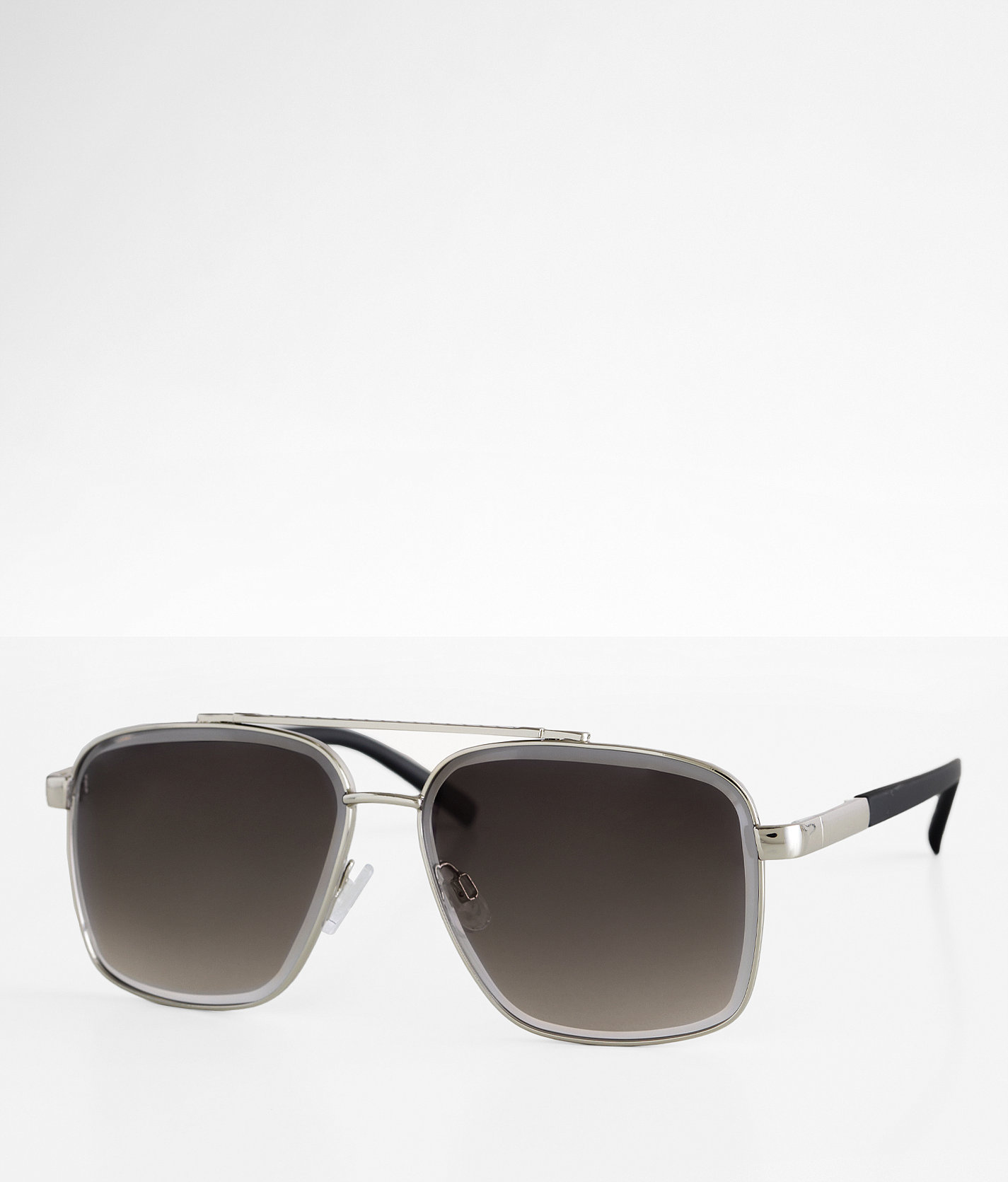 BKE Square Sunglasses - Men's Sunglasses & Glasses in Silver