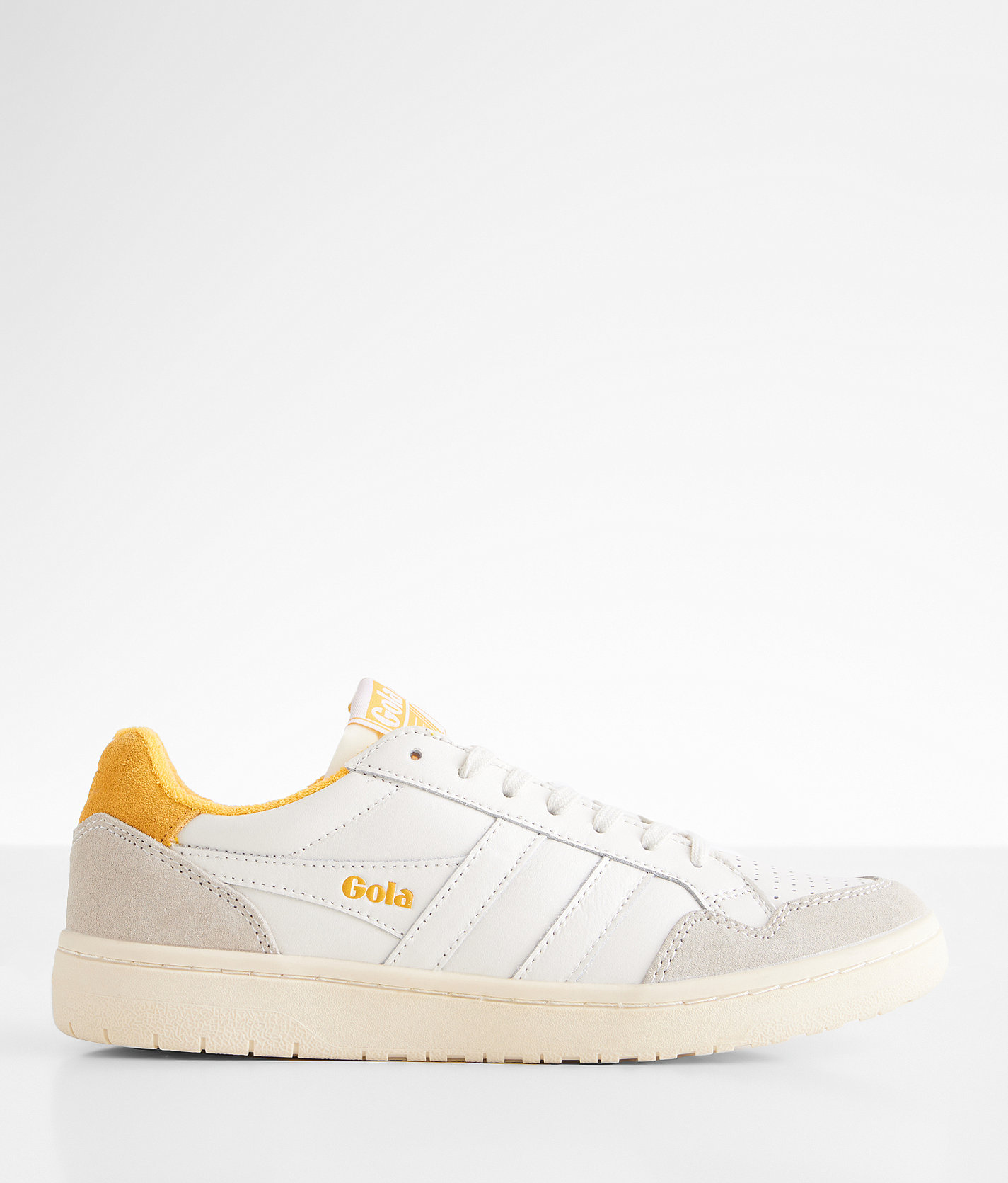 Gola® Eagle Leather Sneaker - Women's Shoes in Off White Sun