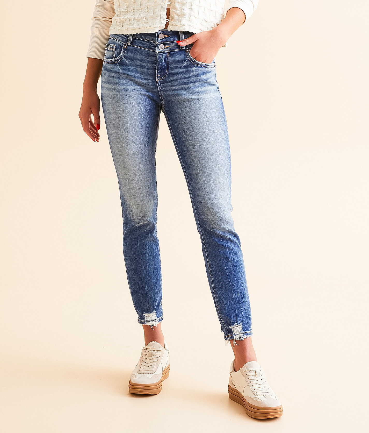 Buckle Black Fit No. 53 Ankle Skinny Stretch Jean - Women's Jeans in Liendo