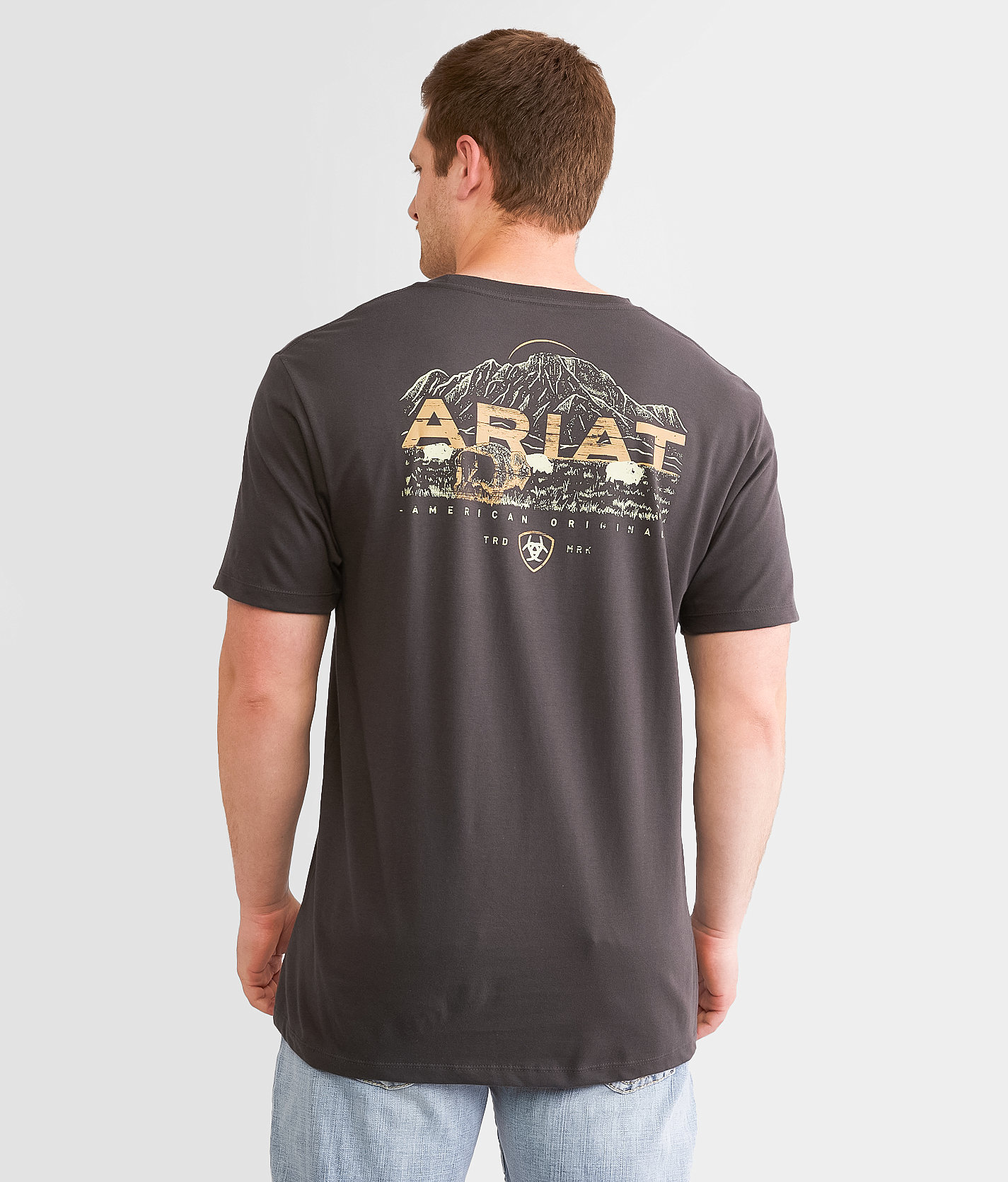 Ariat Y'All Herd T-Shirt - Men's T-Shirts in Vintage Black