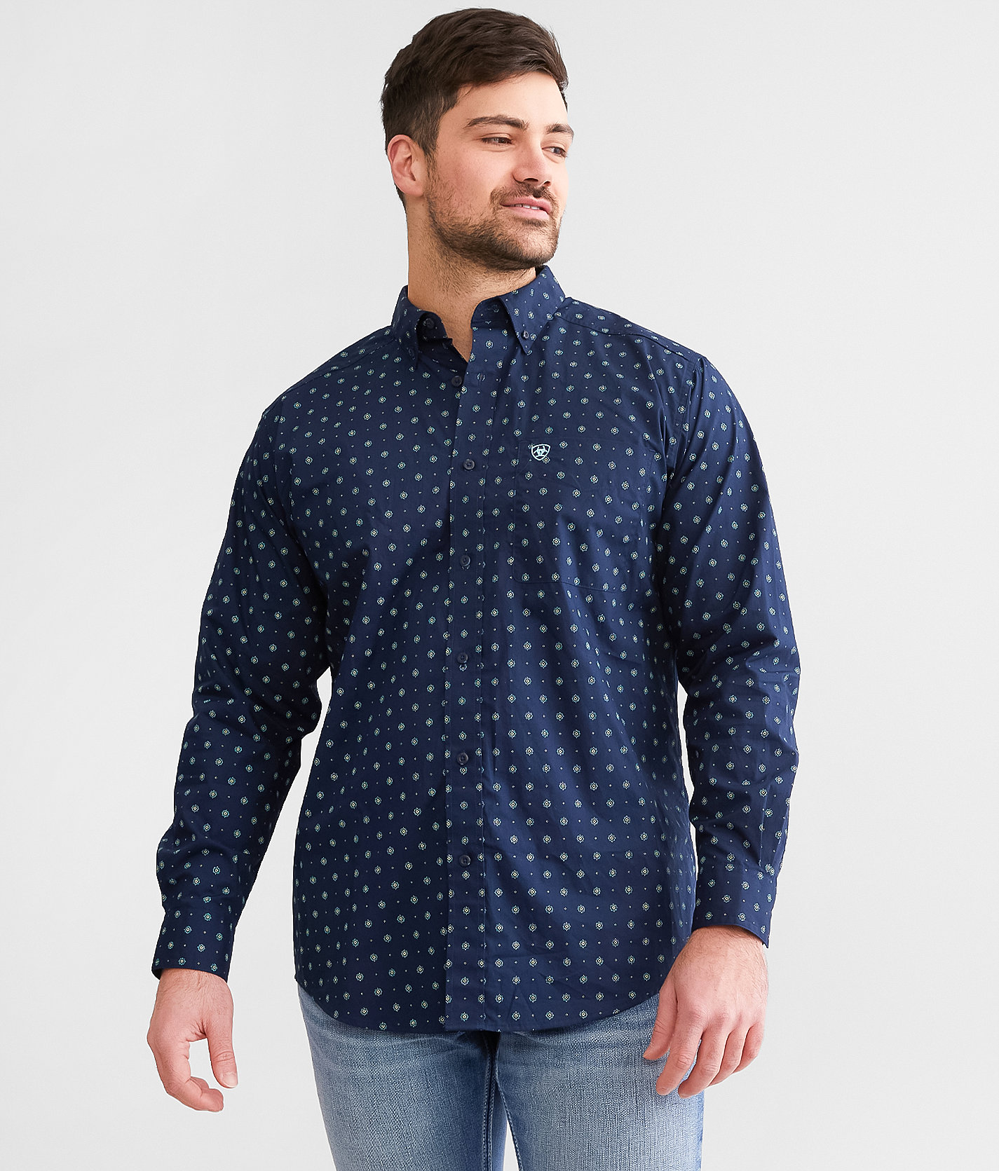 Ariat Percy Shirt - Men's Shirts in Midnight