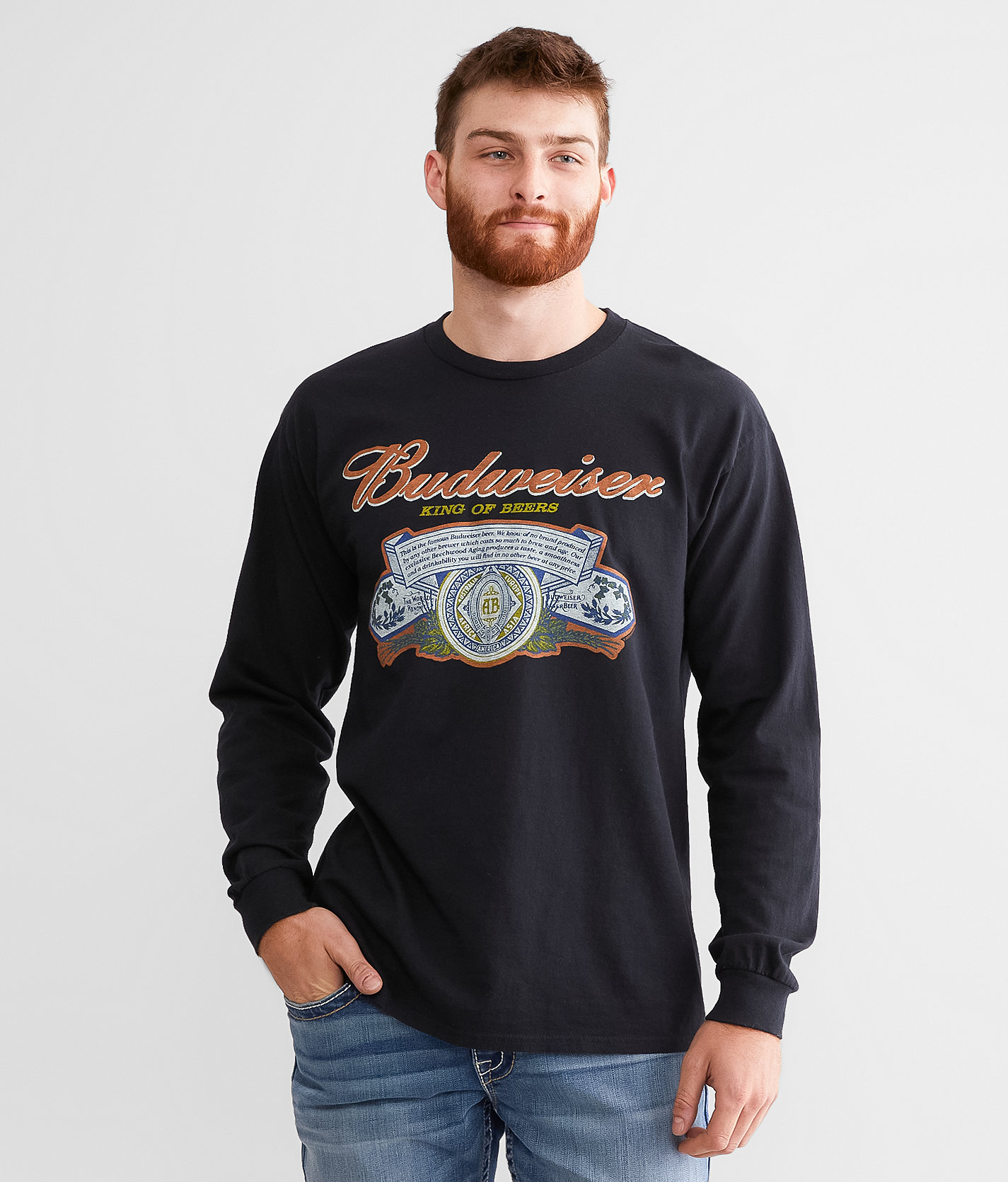 Junkfood Budweiser® T-Shirt - Men's T-Shirts in Black