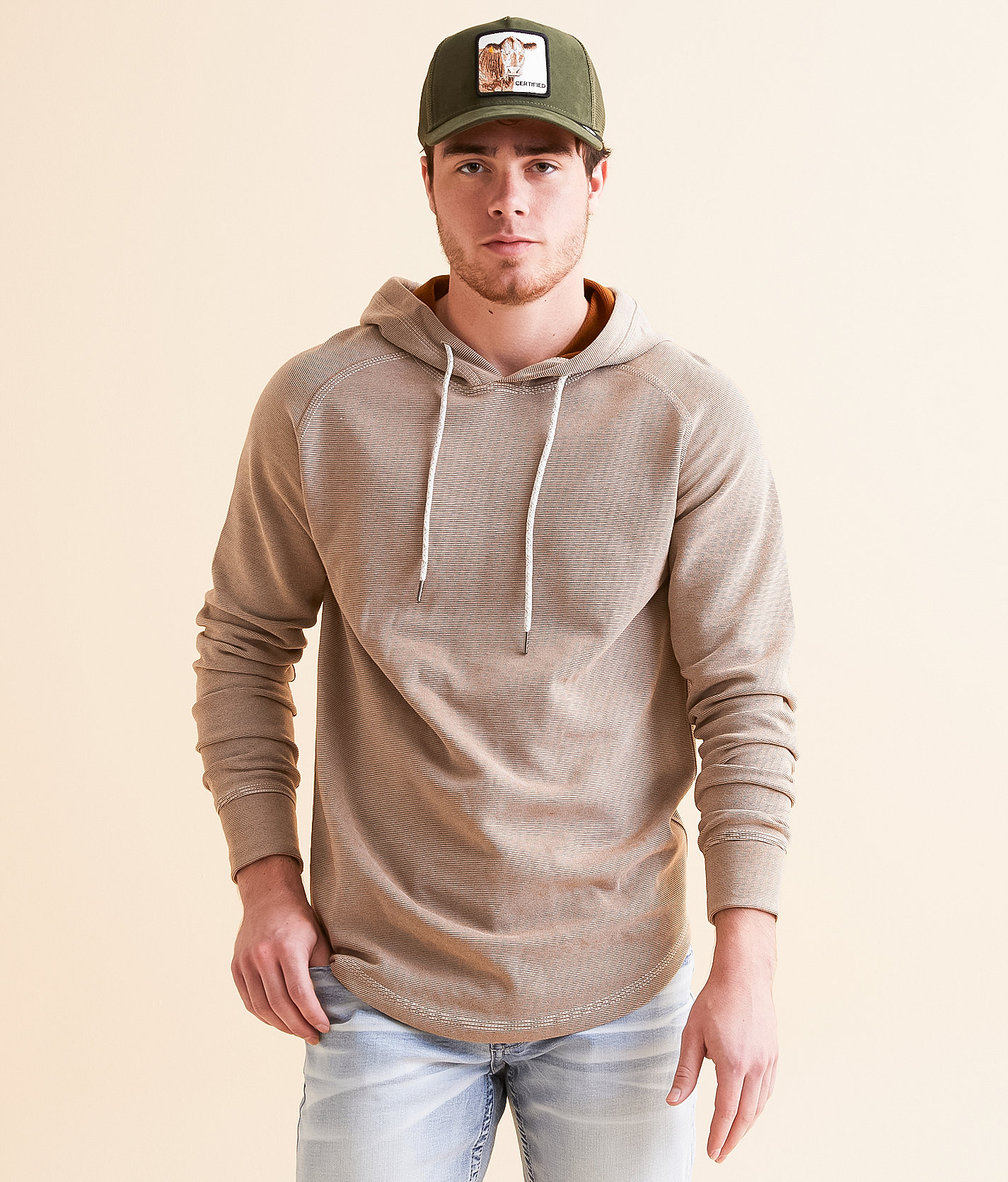 BKE Ottoman Hoodie - Men's Sweatshirts in Foxtrot