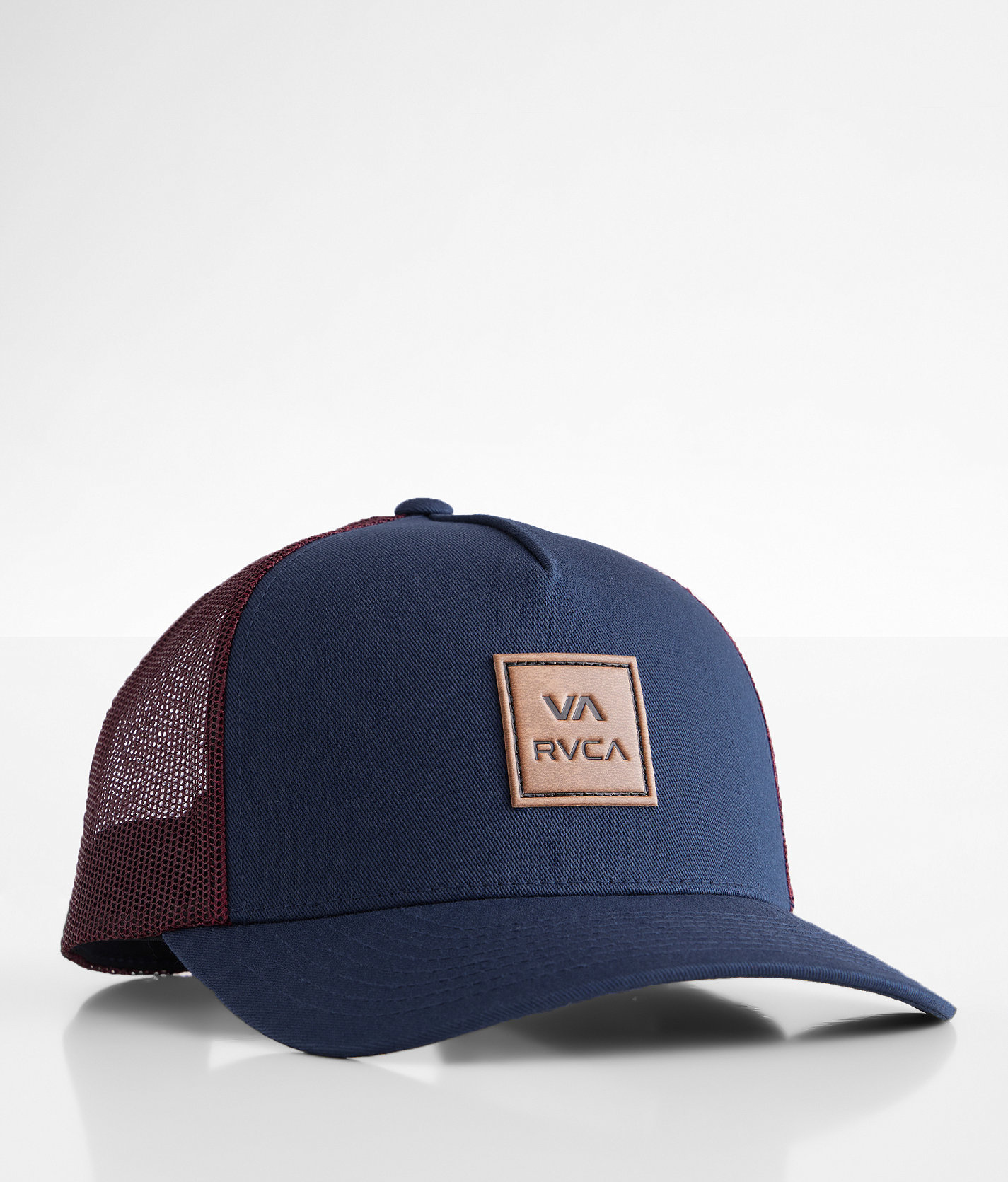 RVCA All The Way Trucker Hat - Men's Hats in Slate Blue
