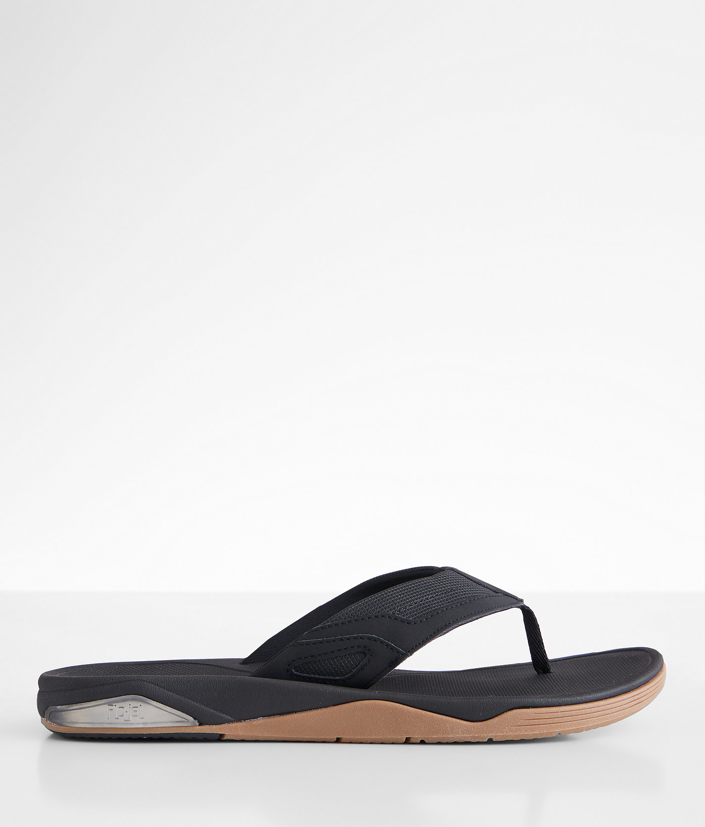 Flojos Alto Flip - Men's Shoes in Black Gum