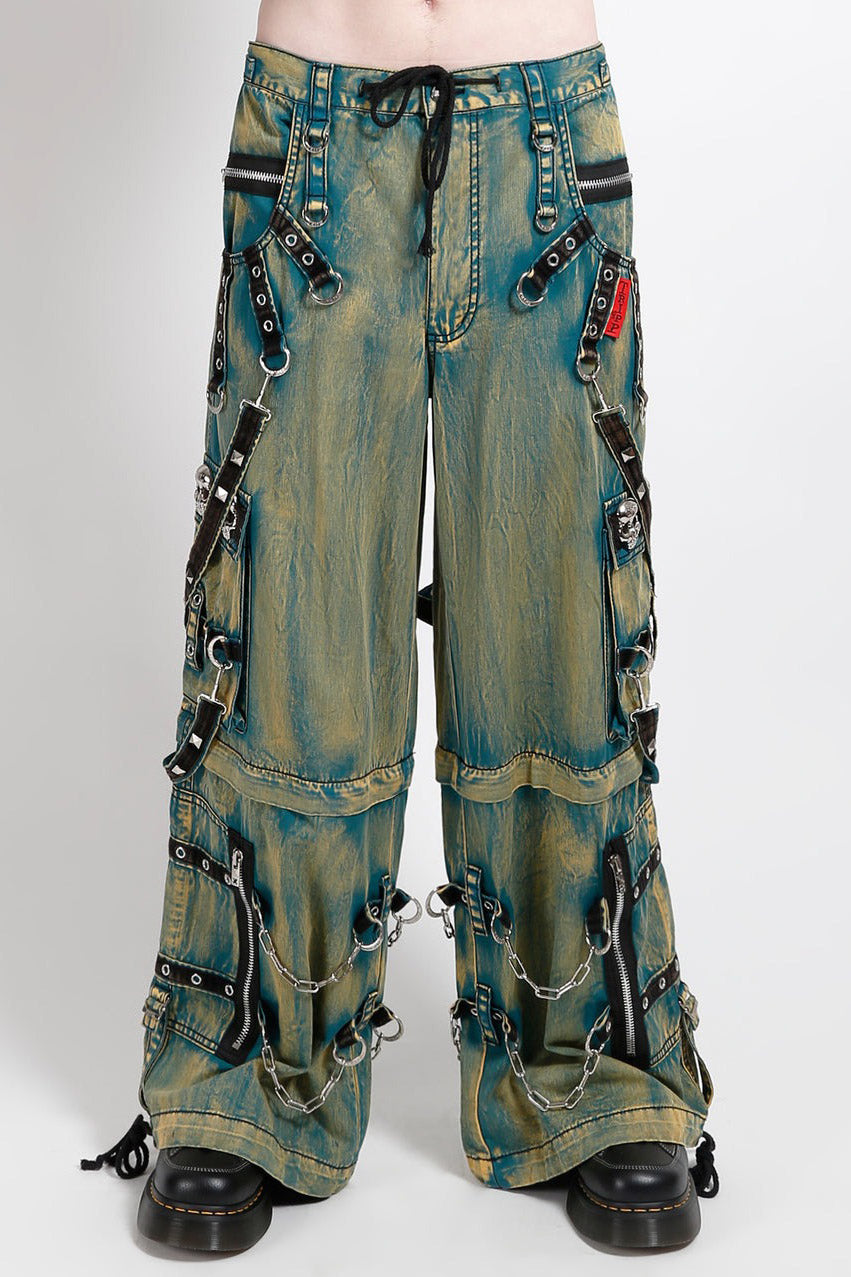 Tripp NYC Skull Stud Pants [Blue Sky Wash]