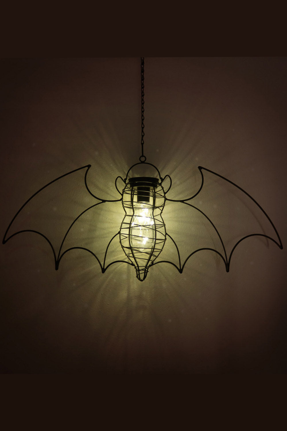 Solar Powered Bat Lantern Light