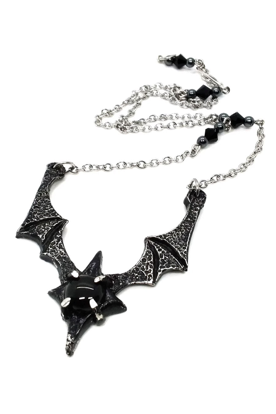 Bat Wing Necklace [Oynx]