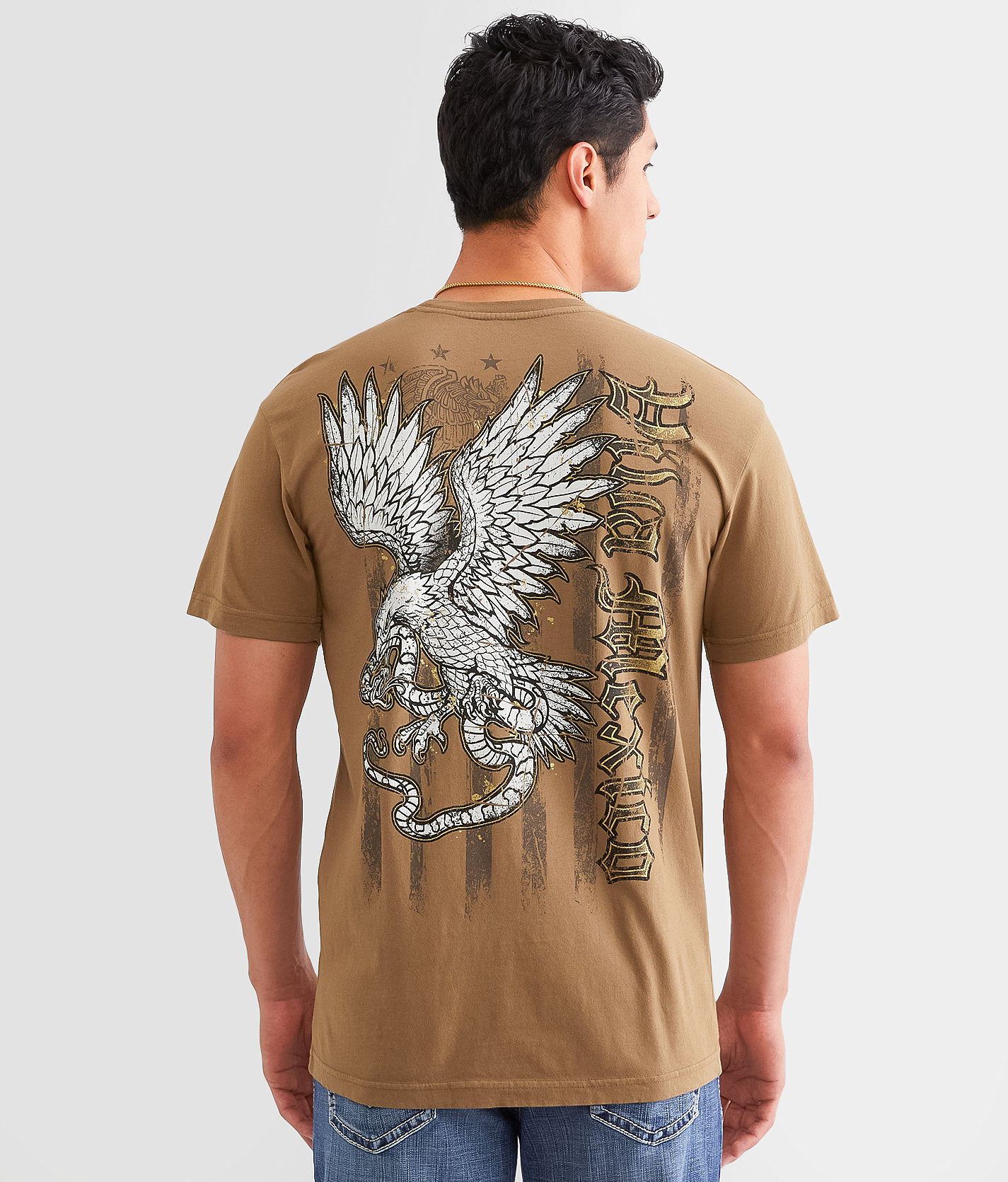 Freedom Ranch Hold Your Ground T-Shirt - Men's T-Shirts in Timberwolf