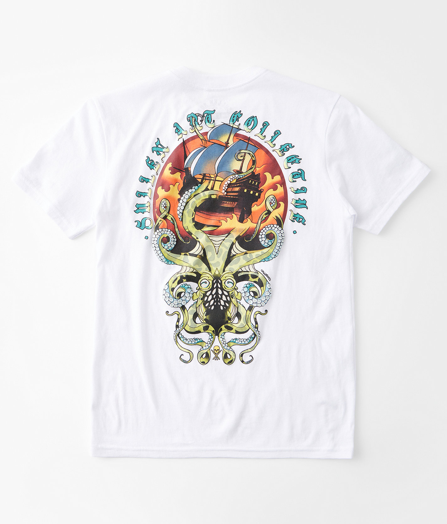 Boys - Sullen Taken Under T-Shirt - Boy's T-Shirts in White