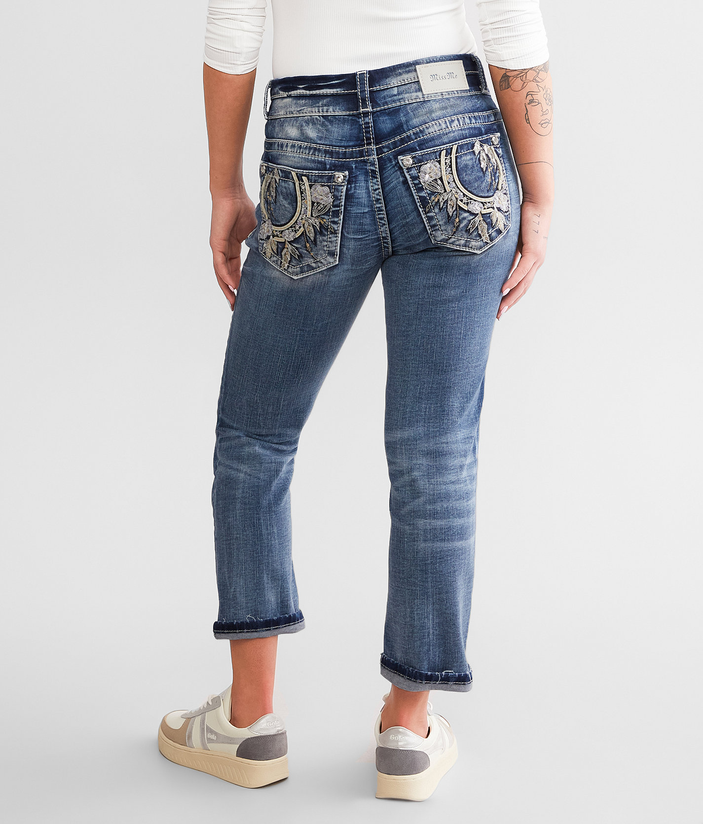 Miss Me Curvy Stretch Capri Jean - Women's Jeans in K1186