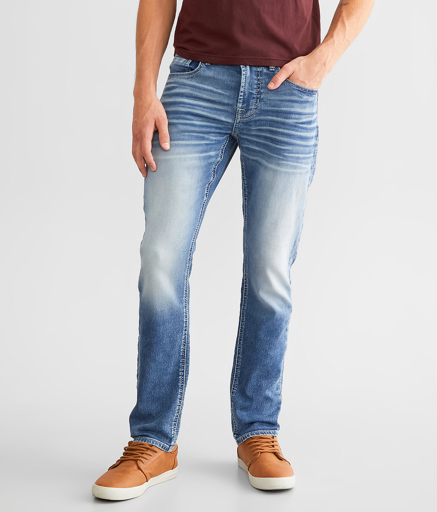 Departwest Trouper Skinny Stretch Jean - Men's Jeans in Tallow