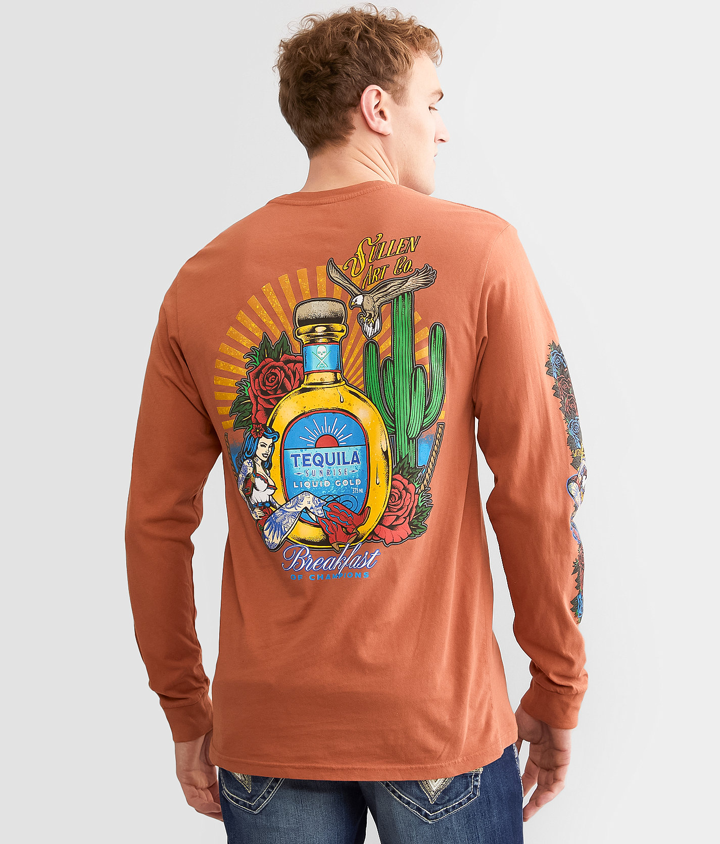 Sullen Mericano T-Shirt - Men's T-Shirts in Chutney