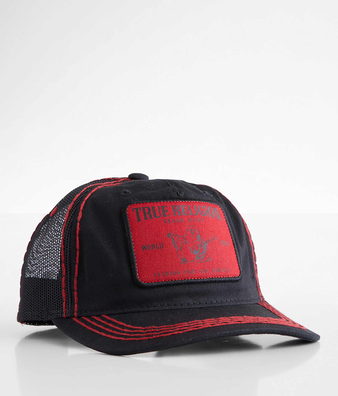 True Religion Concert Trucker Hat - Men's Hats in Black
