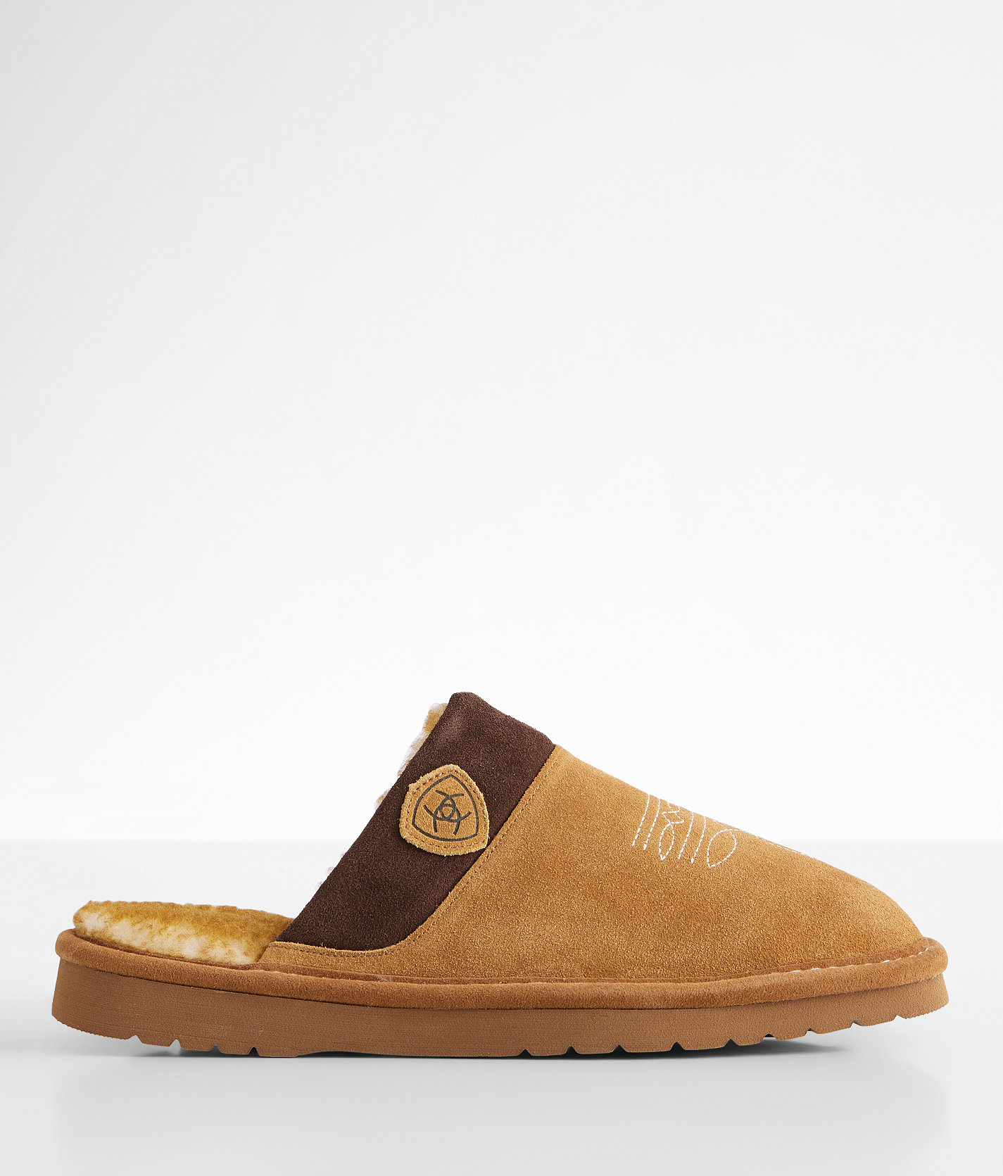 Ariat Silversmith Leather Slipper - Men's Shoes in Chestnut Chocolate