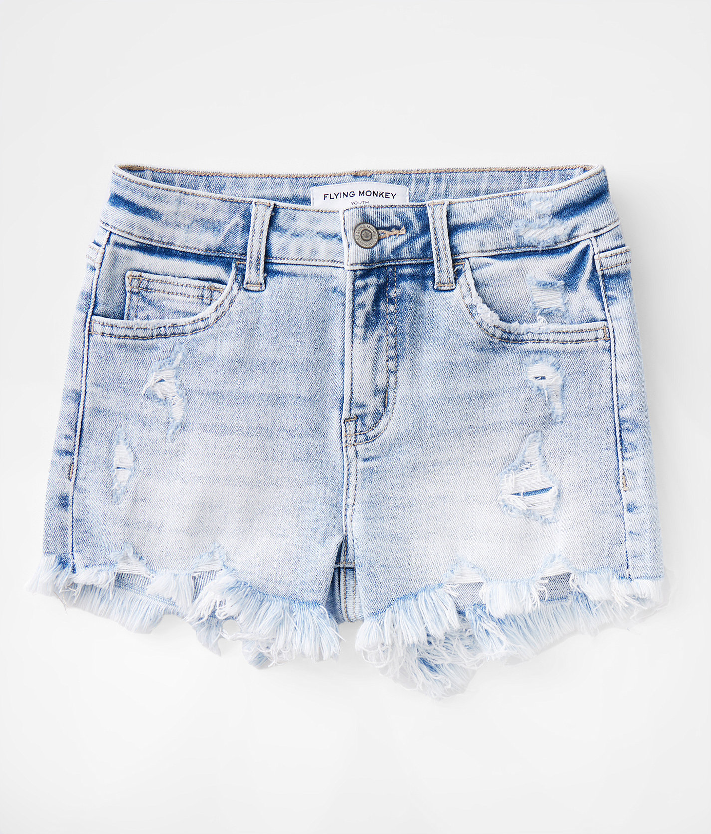 Girls - Flying Monkey High Rise Stretch Short - Girl's Shorts in Basement