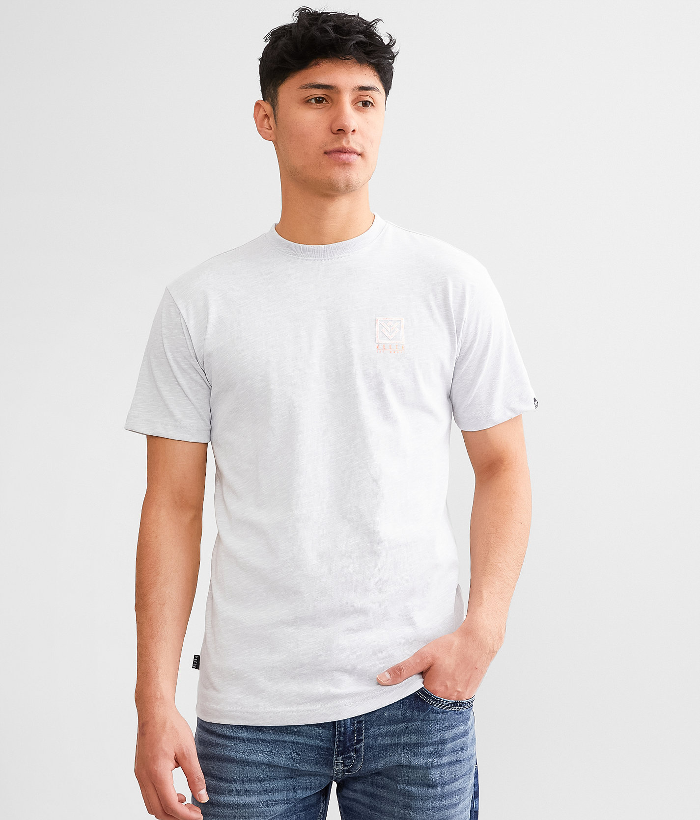 Veece Layers Filled T-Shirt - Men's T-Shirts in Pro Grey