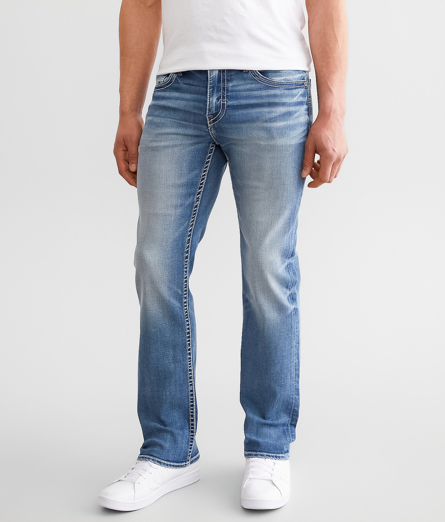 BKE Henry Straight Stretch Jean - Men's Jeans in Gorgonzola