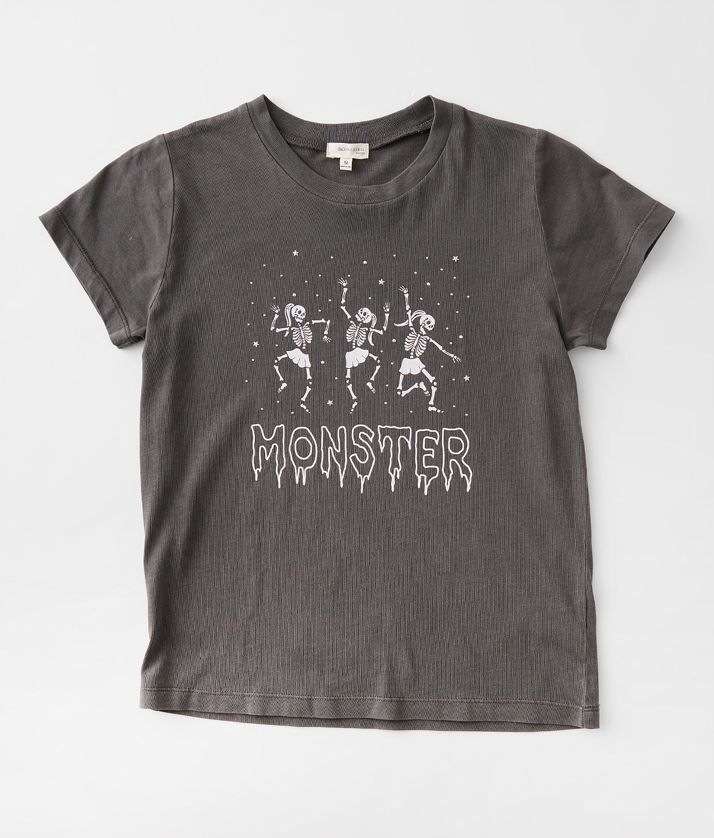 Girls - Modish Rebel Monster T-Shirt - Girl's T-Shirts in Grey