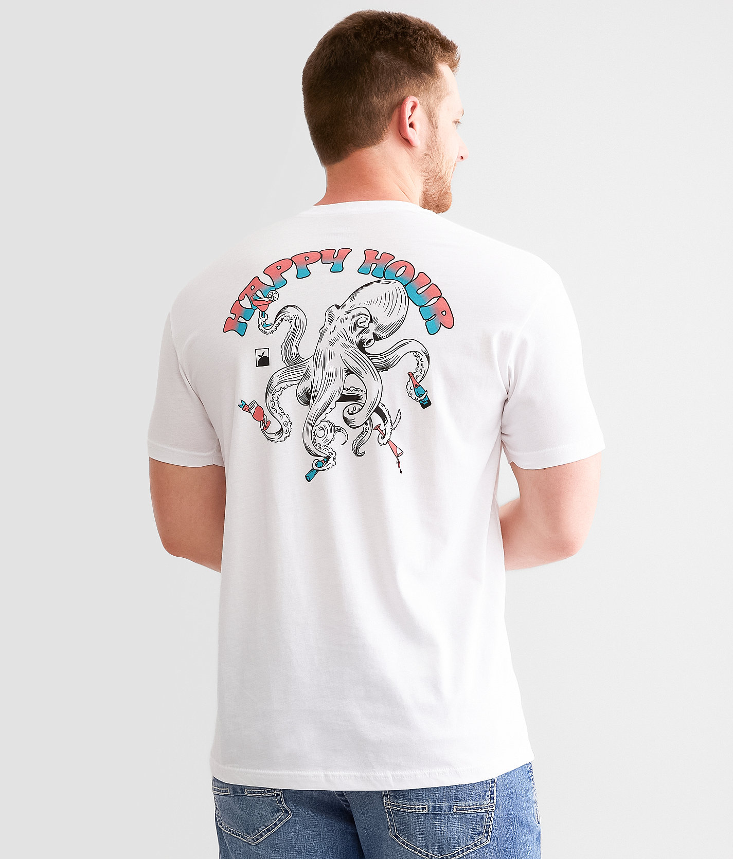 Flomotion Happy Hour T-Shirt - Men's T-Shirts in White