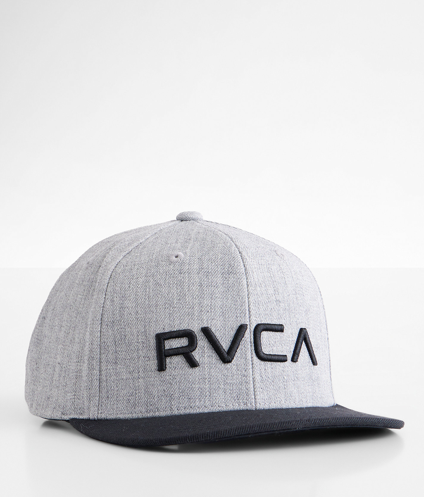 Boys - RVCA Twill Hat - Boy's Hats in Heather Grey Black