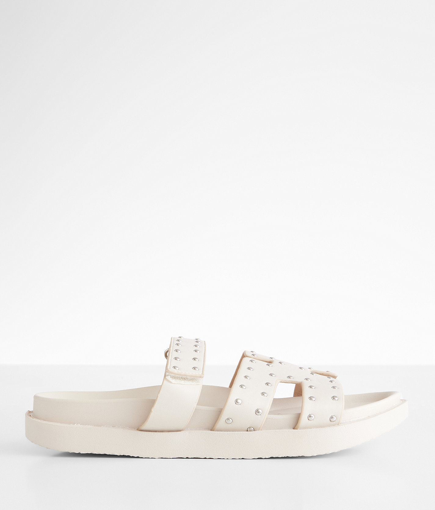 Mata Modish Studded Sandal - Women's Shoes in Nude