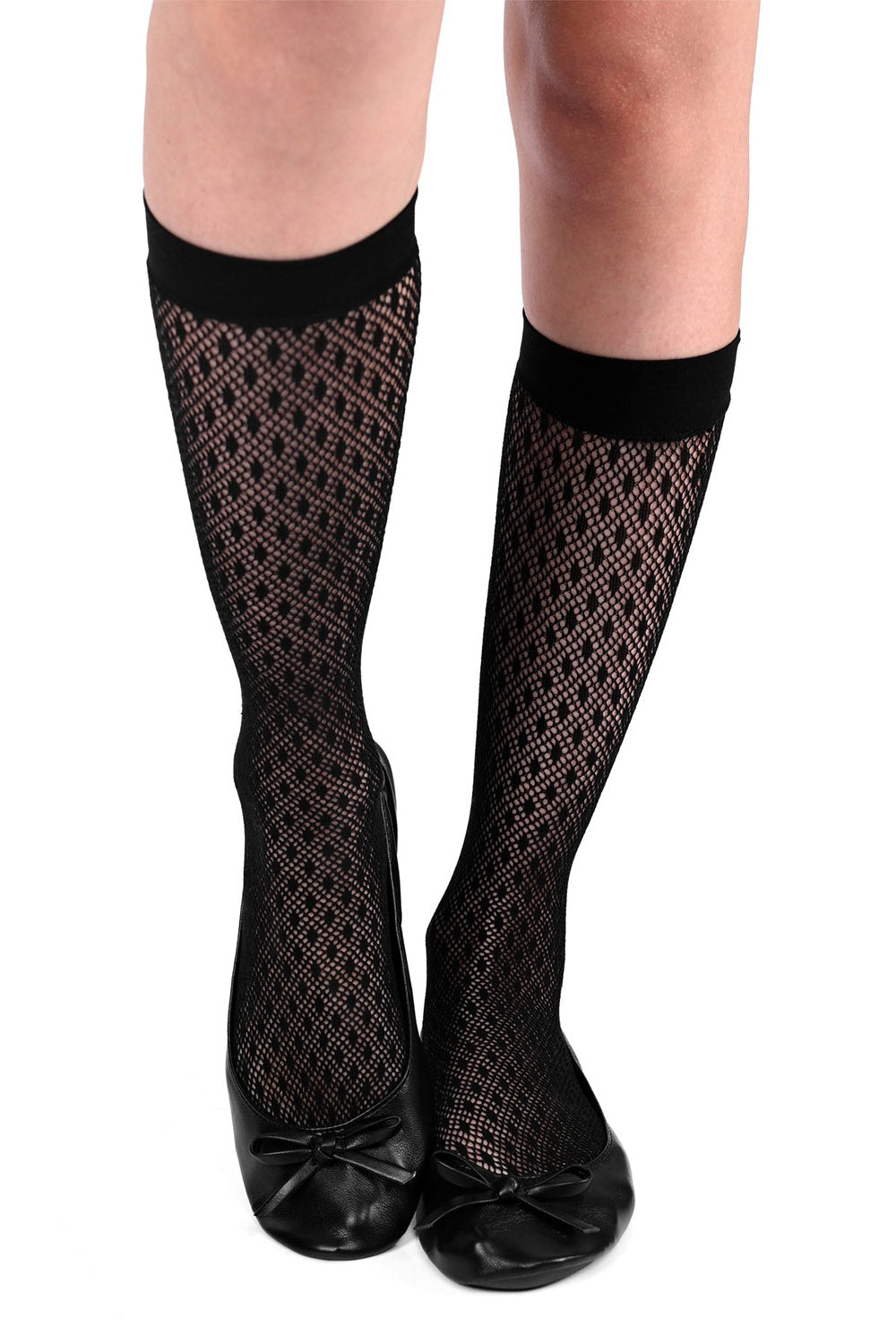 Folding Flats - Black PU