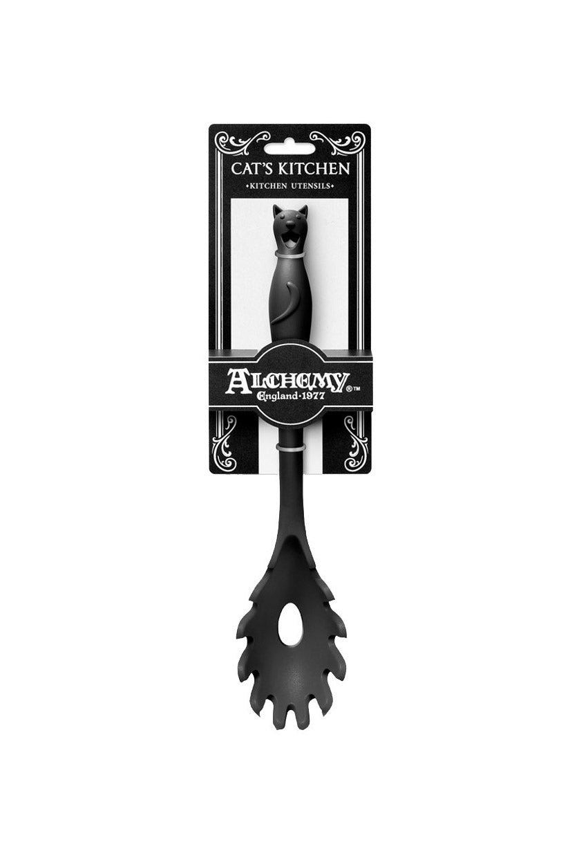 Alchemy Gothic Cat's Kitchen Pasta Spoon