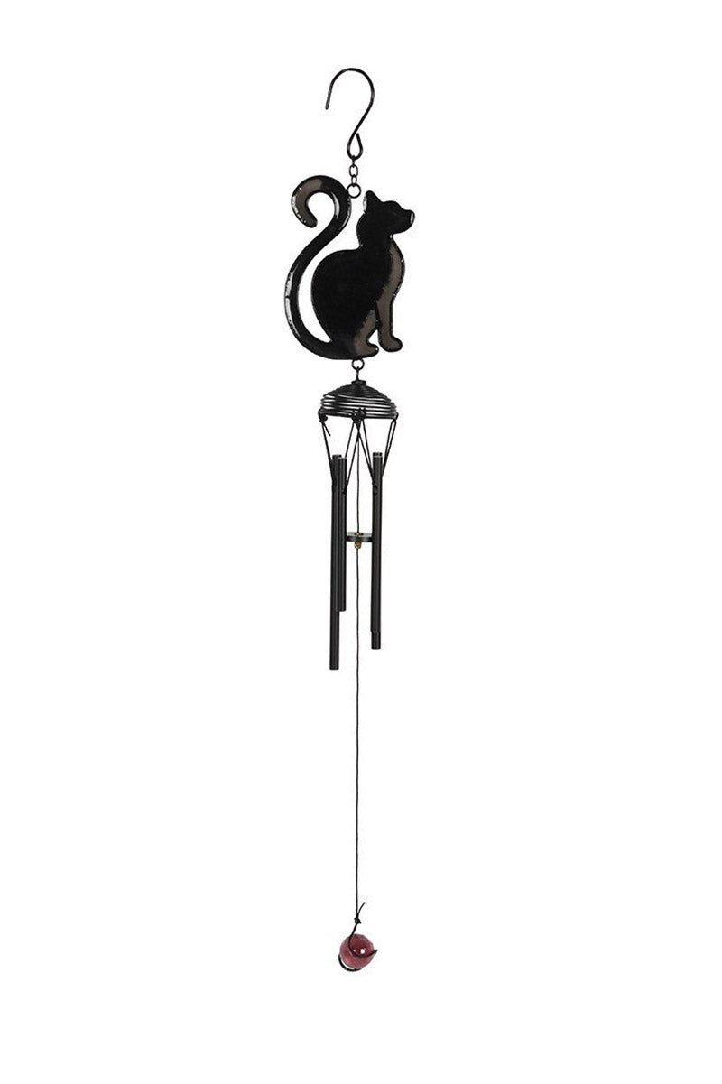 Black Cat Wind Chime