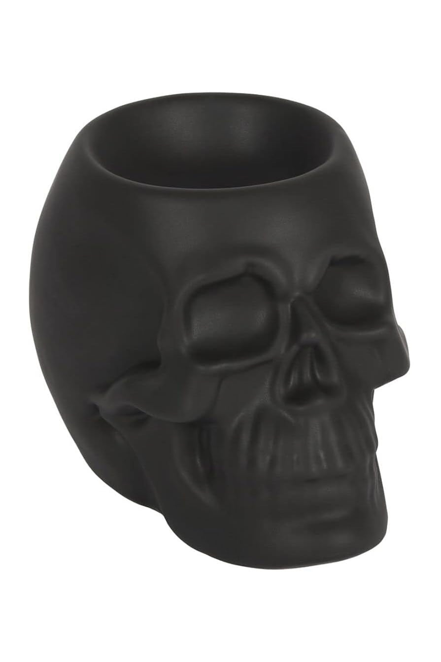 Black Skull Oil Burner