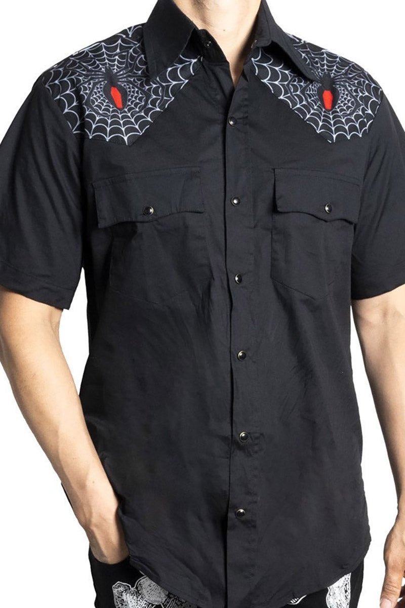 Black Widow Western Shirt