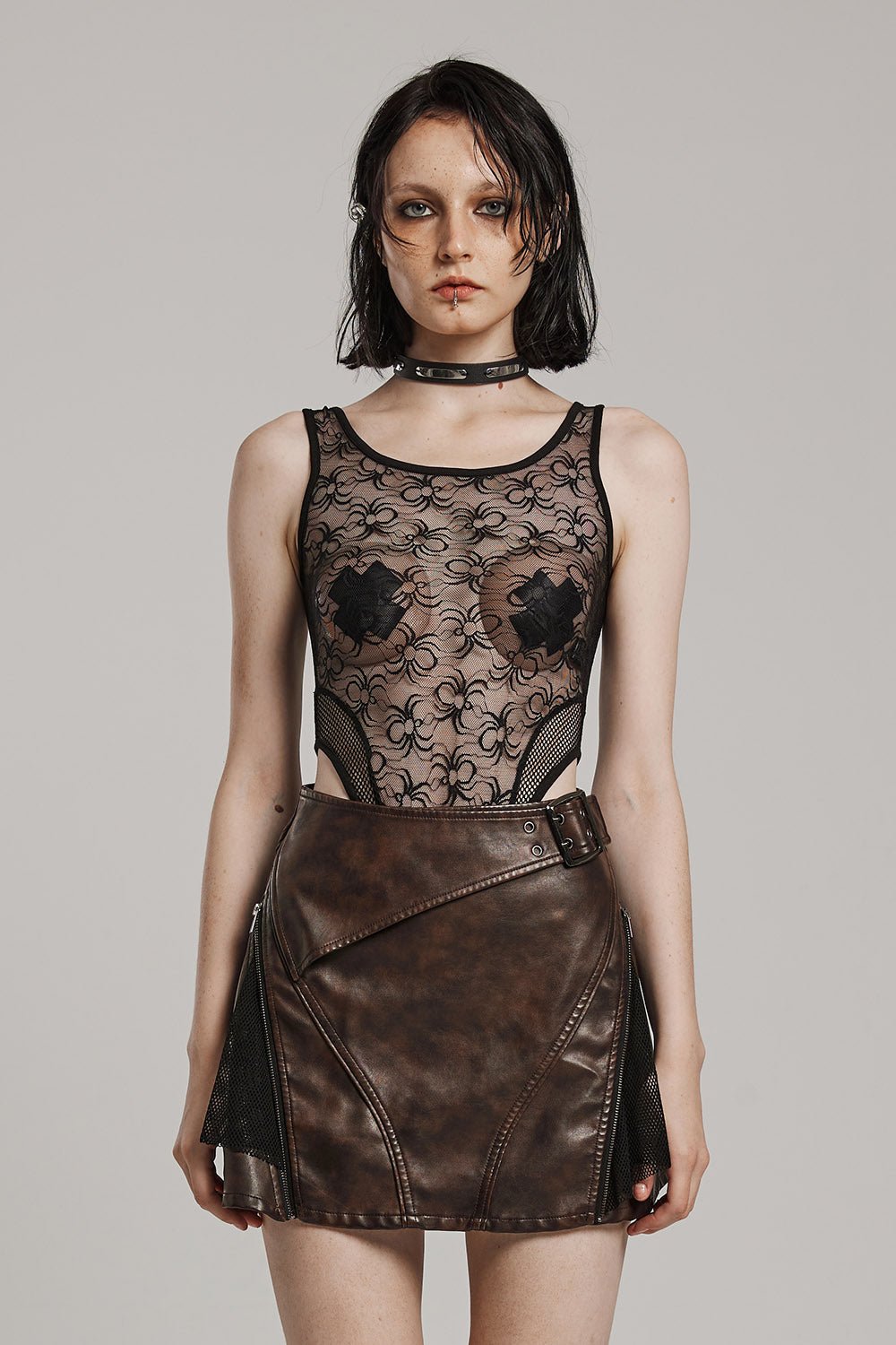 Black Window Bodysuit