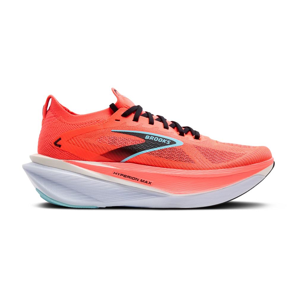 Brooks Hyperion Max 3 | Fiery Coral/Black/Atomizer | Men's Energetic Running Show