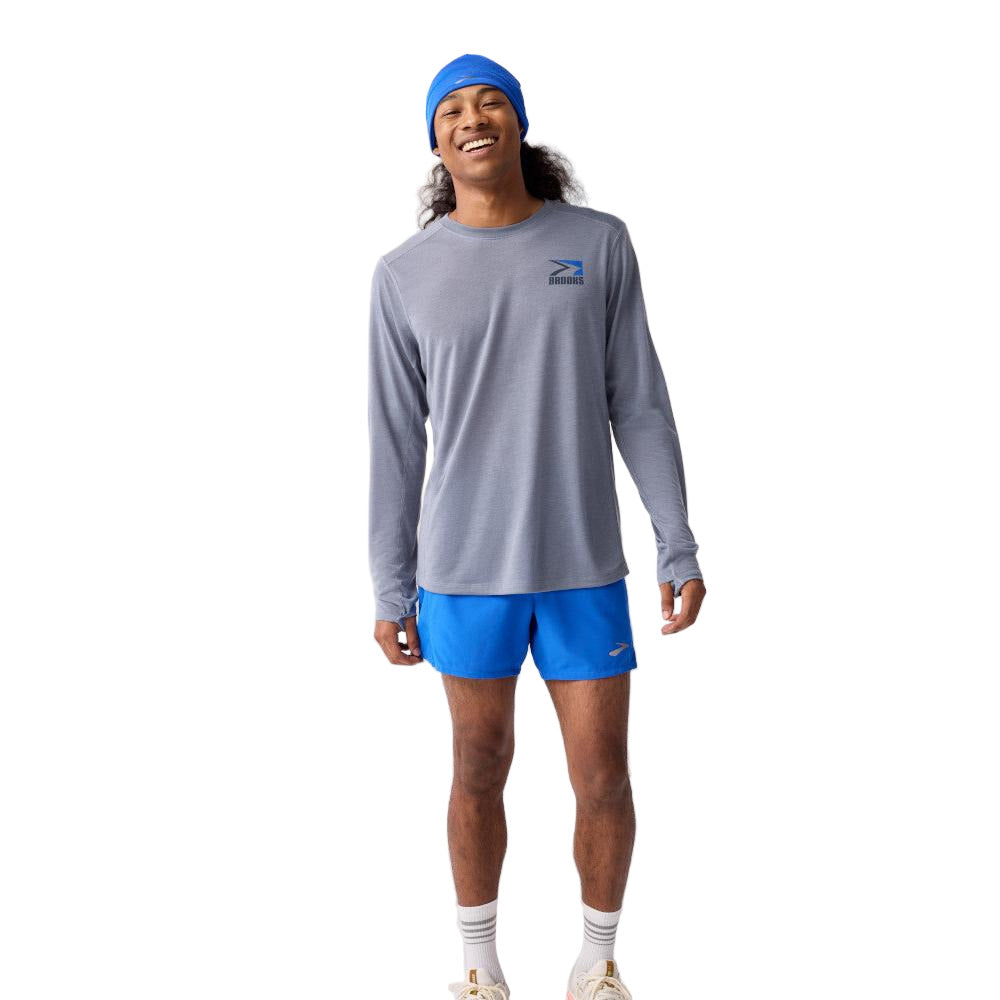 Brooks Distance Long Sleeve 3.0 | Men's Breathable Long Sleeve Shirt