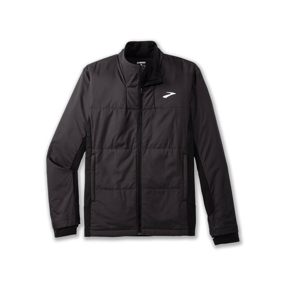 Brooks Shield Hybrid Jacket 3.0 | Men's Windproof, Water-Repellent Jacket