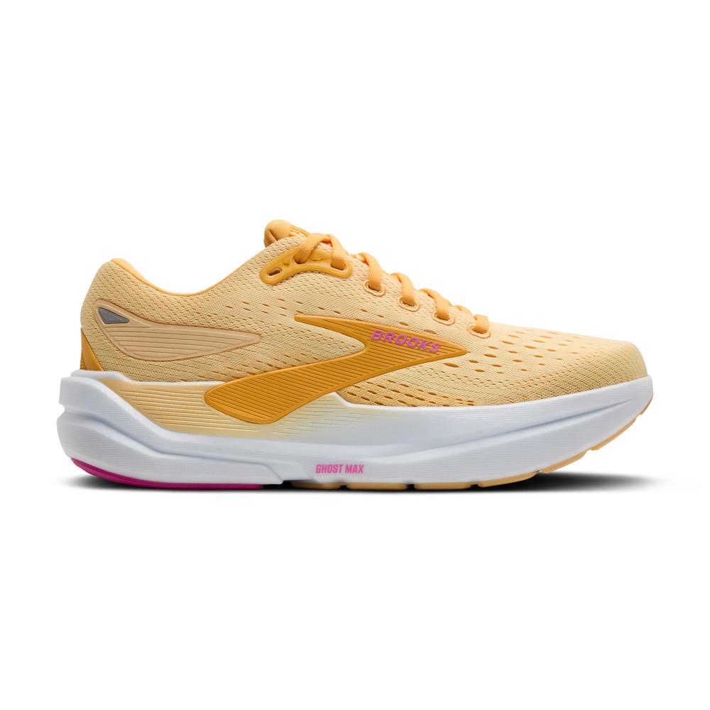 Brooks Ghost Max 3 | Apricot/Apricot/Super Pink | Women's Cushioned Running and Walking Shoe