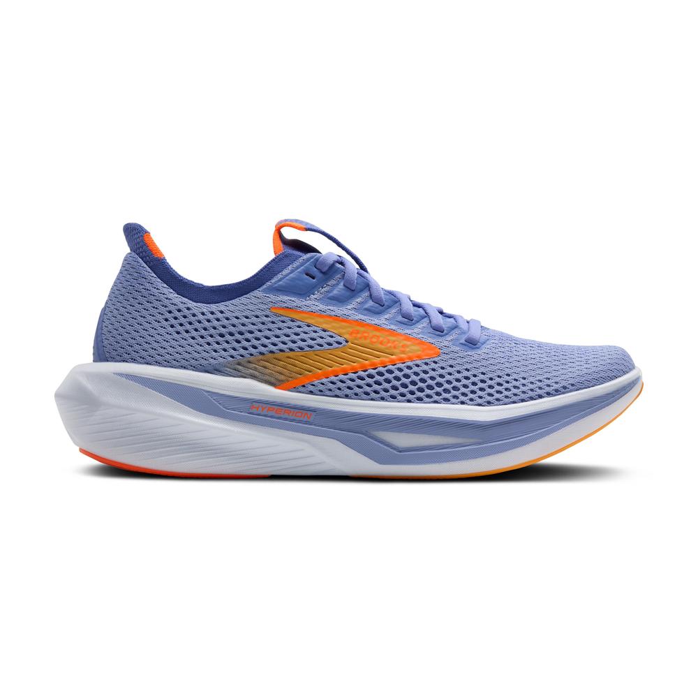 Brooks Hyperion 3 | Blue Heron/Orange/White | Women's Energetic Running and Walking Shoe
