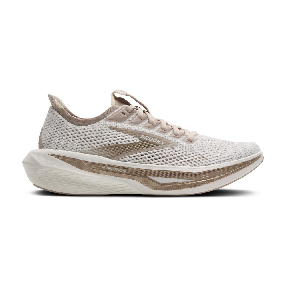 Brooks Hyperion 3 | Coconut/Bronze/Mushroom | Women's Energetic Running and Walking Shoe