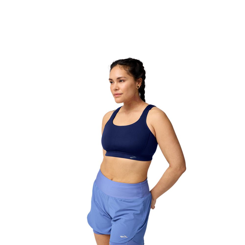 Brooks Convertible 2.0 Sports Bra | Midnight | Women's High Support Sports Bra