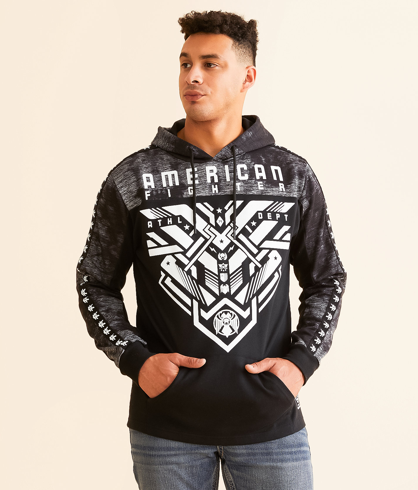 American Fighter Montross Hoodie - Men's Sweatshirts in Black
